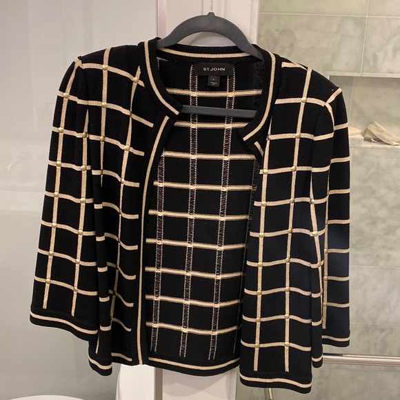 St. John Sweaters St John Cardigan Jacket Poshmark